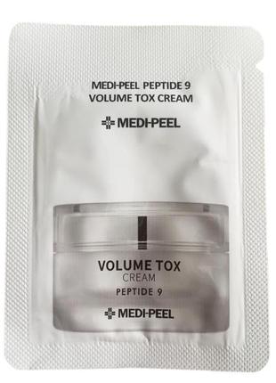 Омолаживающий крем с пептидами medi-peel peptide 9 volume tox cream 1.5 мл