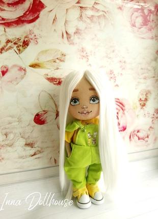 Лялька ручної роботи,авторська лялька ,текстильная кукла3 фото