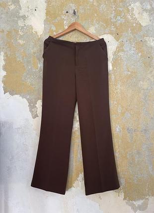 Широкі брюки прямого крою zara basic made in spain ( h&amp;m, cos )