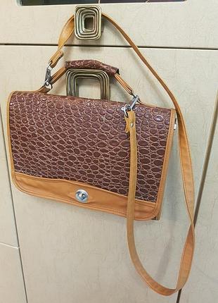 Сумка женская, коричневая