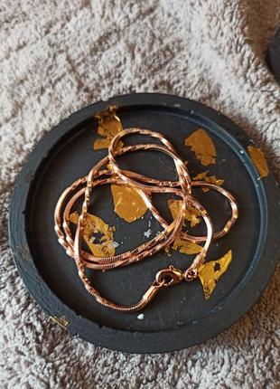 💎✨ позолота 585 проби, позолочений ланцюжок 45сп, медзолото