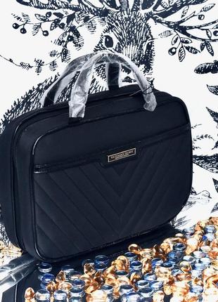 Б'юті-кейс, велика косметичка, дорожній кейс, органайзер victorias secret, вікторія сікрет