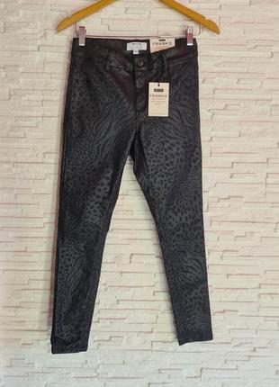 Оригинальные брюки джинсы скинни с напылением dorothy perkins4 фото
