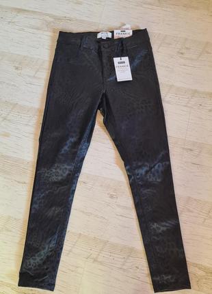 Оригинальные брюки джинсы скинни с напылением dorothy perkins5 фото