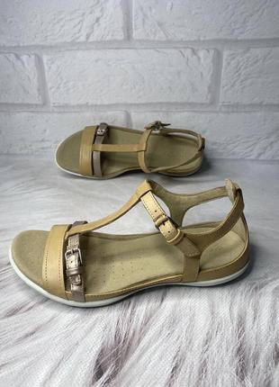 Жіночі, шкіряні босоніжки *ecco summer sandal*