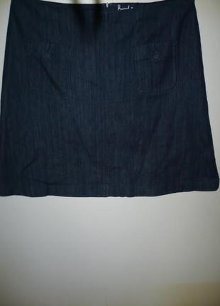 Юбка джинсовая с кармашками р.20l3 фото