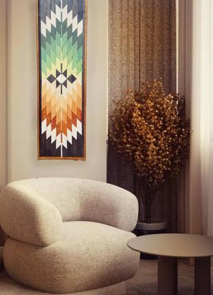 Картина з дерева. етно стиль. гуцульський килим. панно в етностилі7 фото