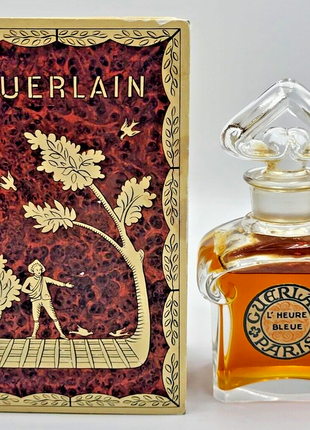 L'heure bleue guerlain 40ml parfum crystal bottle