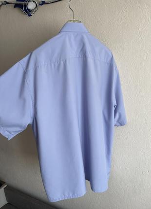 Рубашка мужская с короткими рукавами р.58- 607 фото