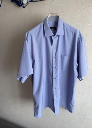 Рубашка мужская с короткими рукавами р.58- 603 фото