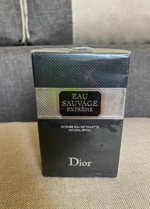 Dior eau sauvage extreme туалетная вода 50 мл. оригинал1 фото