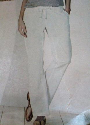 Женские льняные брюки штаны esmara германия, лен хлопок5 фото