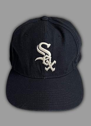 Винтажная кепка бейсболка new era chicago white sox major league pro model vintage baseball cap