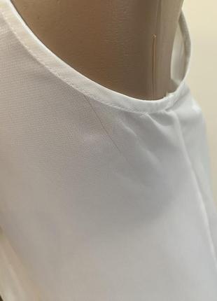 Белая блузка блузка рубашка белая4 фото