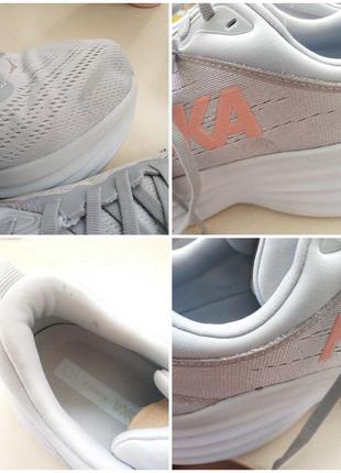 Женские кроссовки hoka one one w bondi 8 1127952 hmlr оригинал2 фото