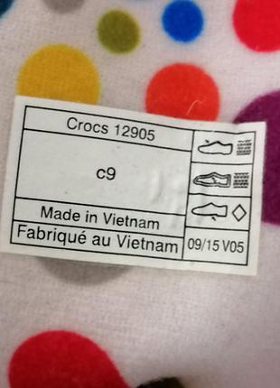 Сапожки на девочку, crocs 7