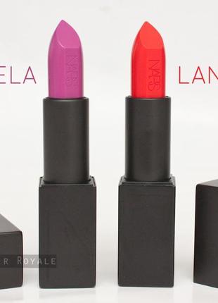 Губна помада nars audacious lipstick у відтінку angela, оригінал2 фото