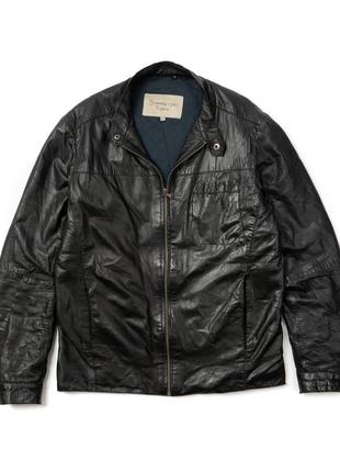 Soames 1961 england leather jacket мужская кожаная куртка1 фото