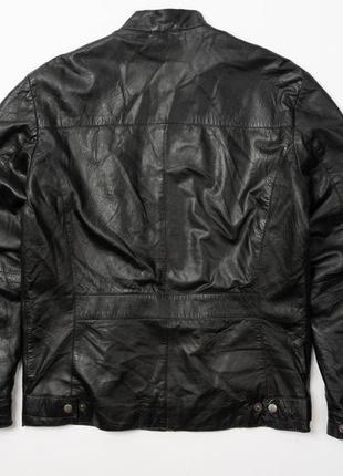 Soames 1961 england leather jacket чоловіча шкіряна куртка5 фото