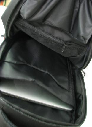 Жіночий та чоловічий міський рюкзак з відділом для ноутбука8 фото