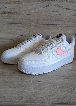 Меняющие свой вид кроссовки б/у найк nike air force 1 tear away fauna brown 44.5 р 29 см3 фото