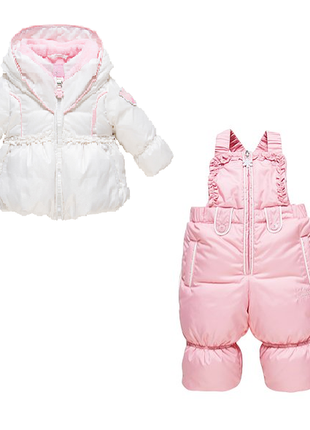 Пуховый комбинезон chicco 68р