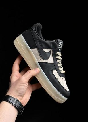 Кроссовки nike air force 1 low suede black