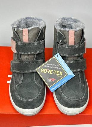 Зимние кожаные ботинки superfit groovy gore-tex 30 р, детские сапоги суперфит на девочку2 фото