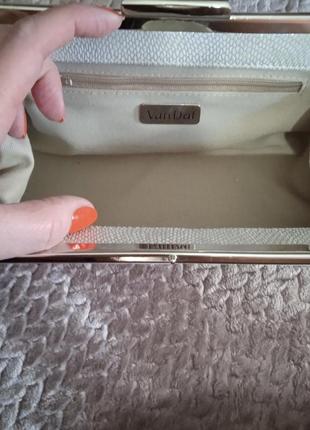 Небольшая очень красивая кожаная брендовая сумочка, сумка, van dal8 фото