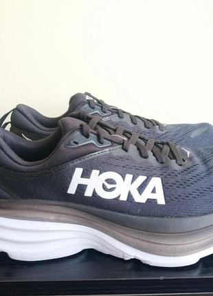 Женские кроссовки hoka one one w bondi 8 1127952 bwht оригинал10 фото