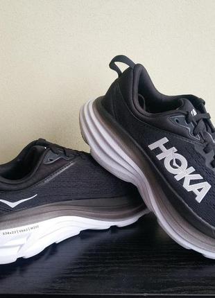 Женские кроссовки hoka one one w bondi 8 1127952 bwht оригинал