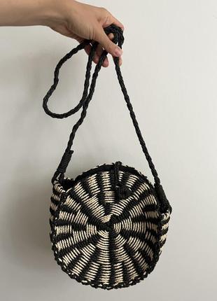 Плетена сумочка1 фото