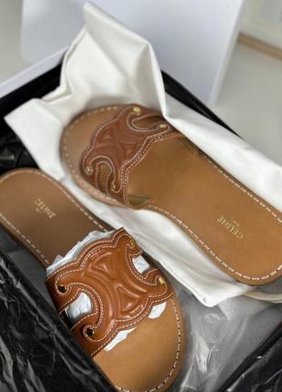 Шлепанцы celine