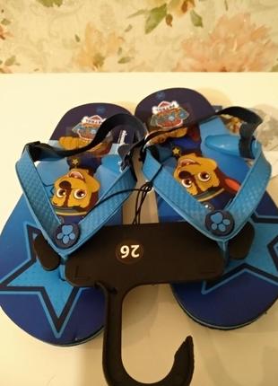 Вьетнамки paw patrol