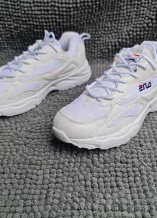 Мужские белые кроссовки fila 45 размер sports99