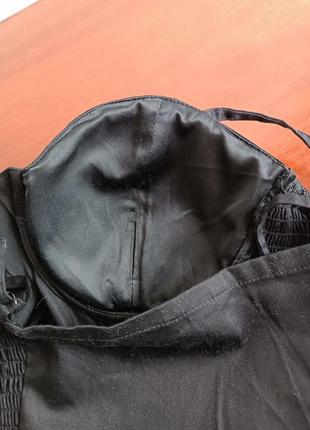 Бюстье стрейчевый на резинке чёрного цвета guess, l, 170/88 cm10 фото