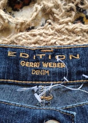 Женские брюки шорты бермуды новые недорогой актуалные тренд высокая посадка гере веб-ер gerry weber4 фото