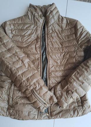 Zara тонкий пуховик