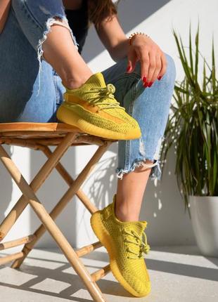 Кроссовки adidas yeezy boost 350 yellow кроссовки