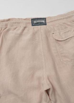 Vilebrequin linen shorts мужские льняные шорты6 фото