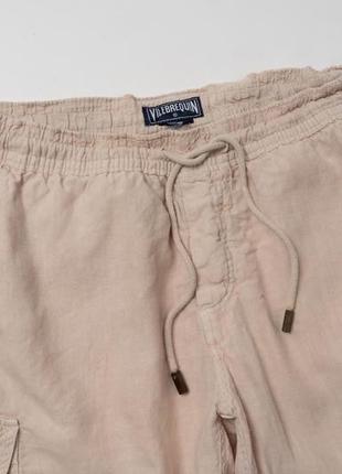 Vilebrequin linen shorts мужские льняные шорты3 фото