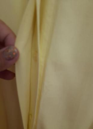 Невероятно красивое платье рубашка лимонное monki6 фото