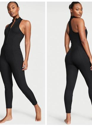 Victoria´s victorias secret виктория сикрет комбинезон длинное боди essential ribbed jumpsuit