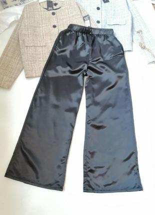 Vip літні штани атлас кюлоти з кишенями1 фото