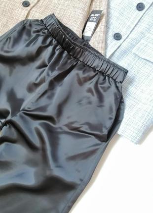 Vip літні штани атлас кюлоти з кишенями5 фото
