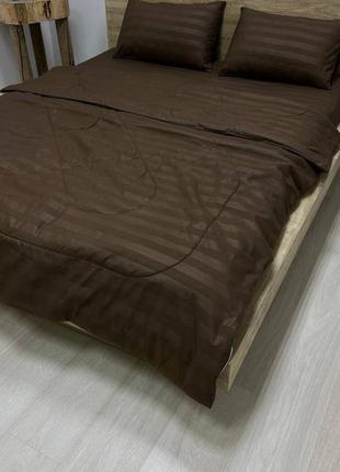 Набор постель + летнее одеяло микросатин5 фото