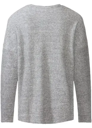 Жіночий флісовий светр soccx з великим блискучим принтом розмір xs-s2 фото