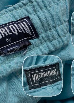 Vilebrequin linen shorts мужские шорты10 фото