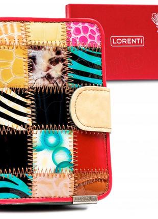 Жіночий шкіряний гаманець lorenti 86301-square кольоровий -