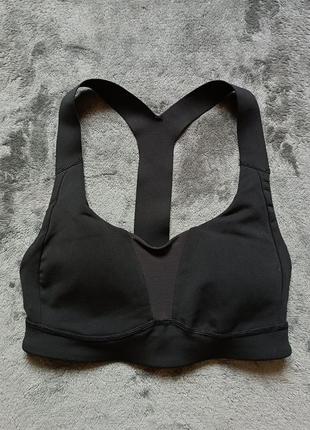 Спортивний топ the north face sports bra xs чорний2 фото